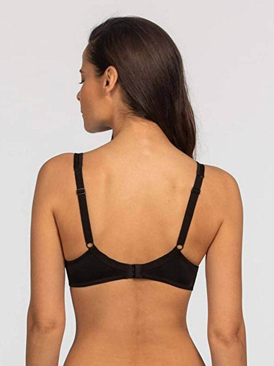Reggiseno Sfoderato con ferretto Donna P0A68 Nero Playtex - evabiancheria