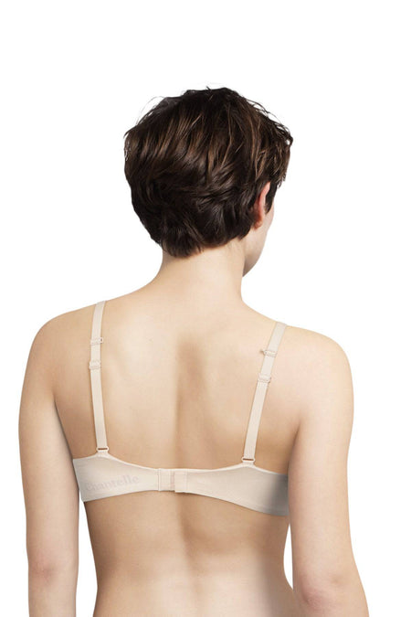 Reggiseno Sfoderato con ferretto Donna PRIME C12B60 beige Chantelle evabiancheria