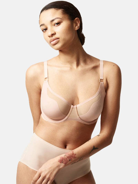 Reggiseno Sfoderato con ferretto Donna PURE LIGHT C10M10 Chantelle evabiancheria