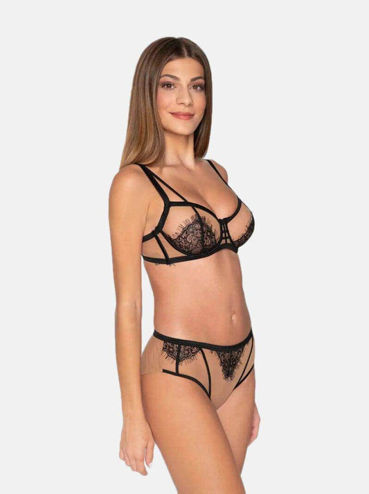Reggiseno Sfoderato con ferretto Donna TATTOO 14232 Luna Splendida - evabiancheria