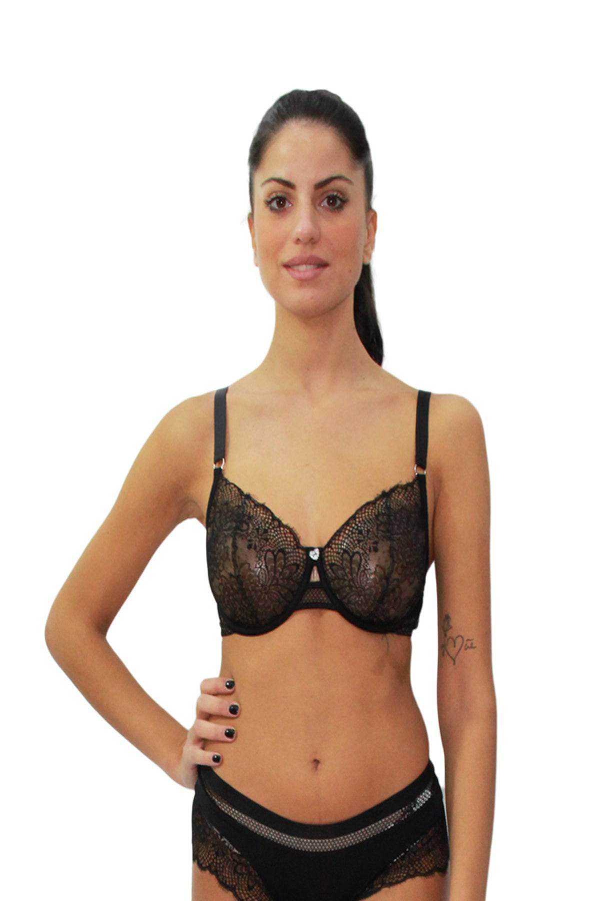 Reggiseno Sfoderato con ferretto Donna TENDER LOVE 10273 Lisca - evabiancheria