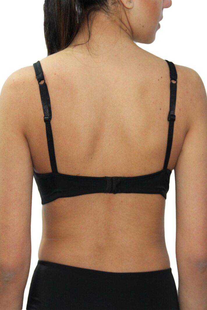 Reggiseno Sfoderato senza ferro Donna 1276 Nero Spirito evabiancheria