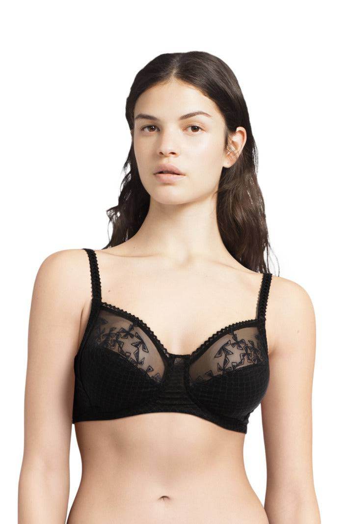 Reggiseno Sfoderato senza ferro Donna INSTANTS 13A2 Nero Chantelle - evabiancheria