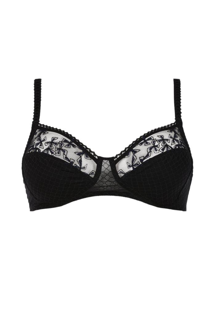 Reggiseno Sfoderato senza ferro Donna INSTANTS 13A2 Nero Chantelle evabiancheria