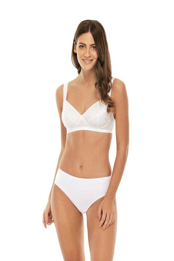 Reggiseno Sfoderato senza ferro Donna L4020 bianco Lovable evabiancheria