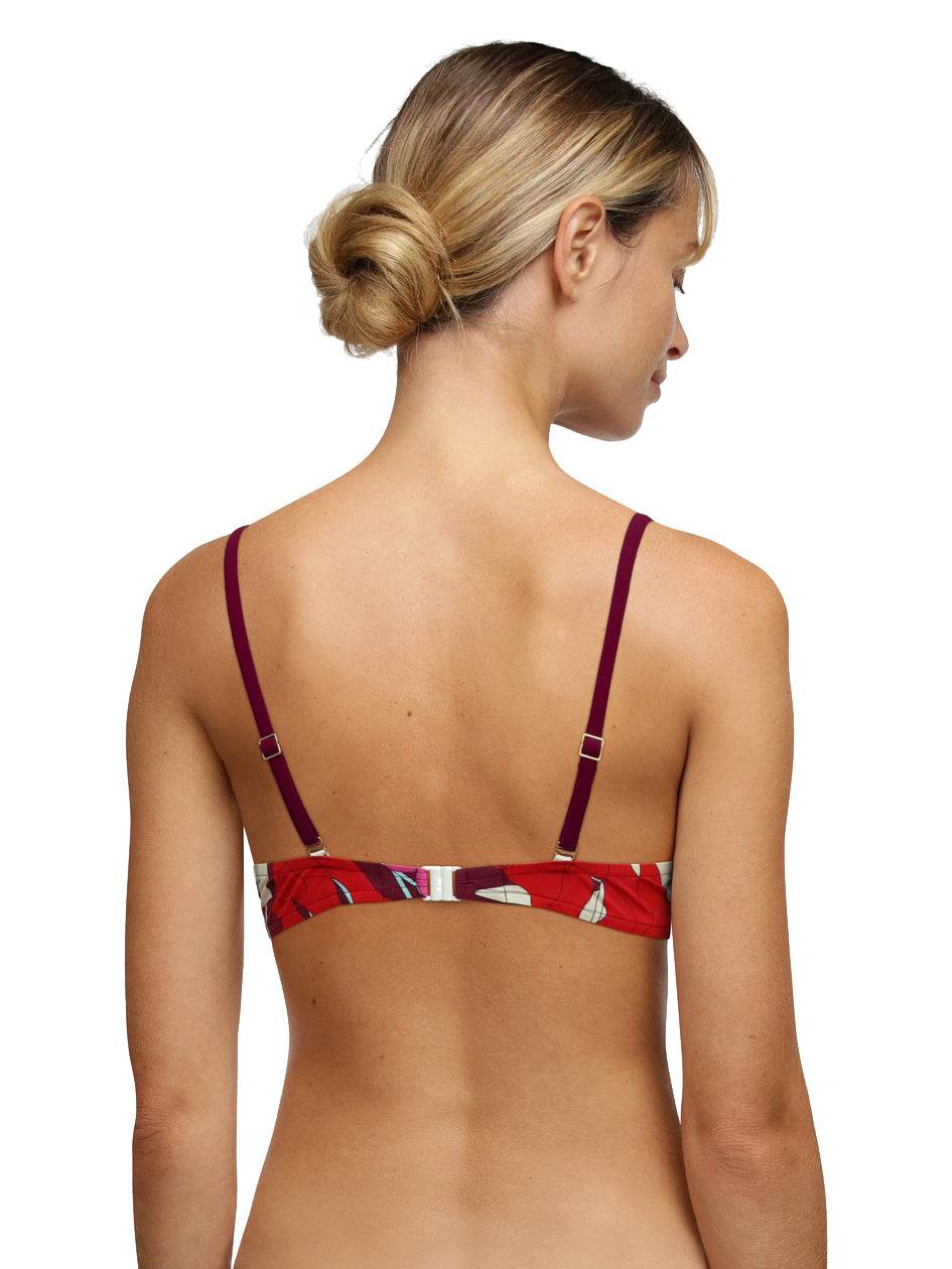 Reggiseno bikini Coppa preformata Donna FLOWERS C18H20 Chantelle - evabiancheria