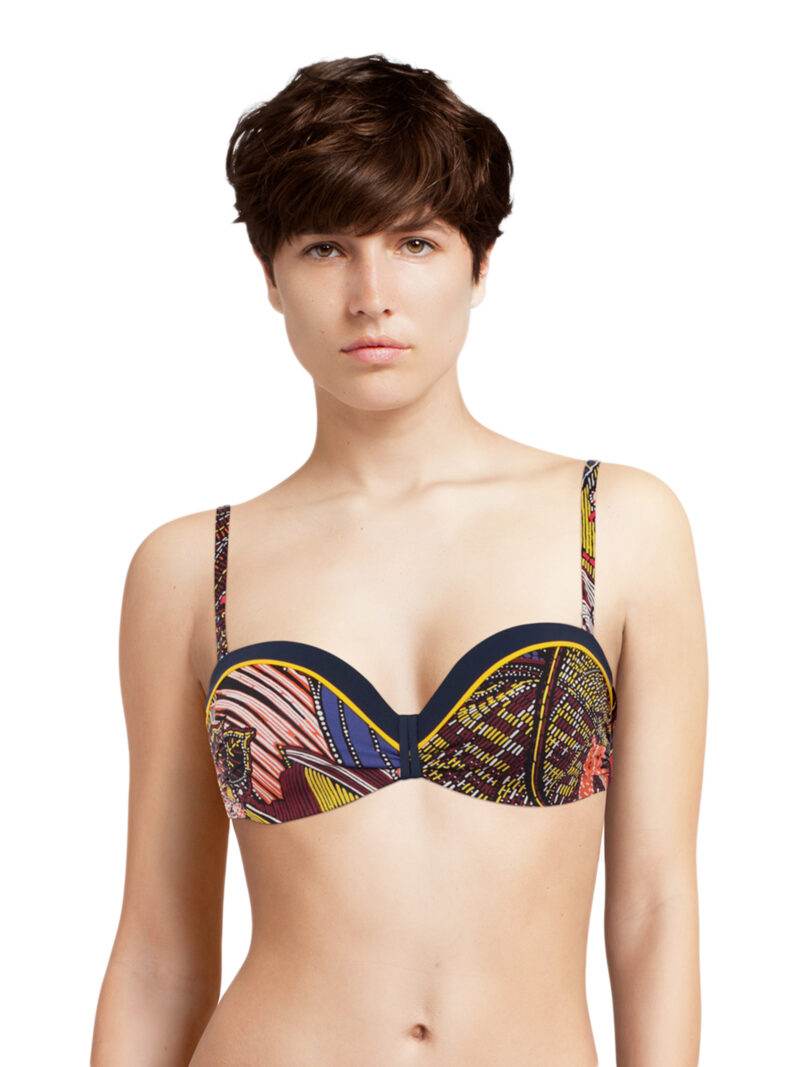 Reggiseno bikini Fascia Preformata Donna ETHNIC C17H20 Chantelle - evabiancheria
