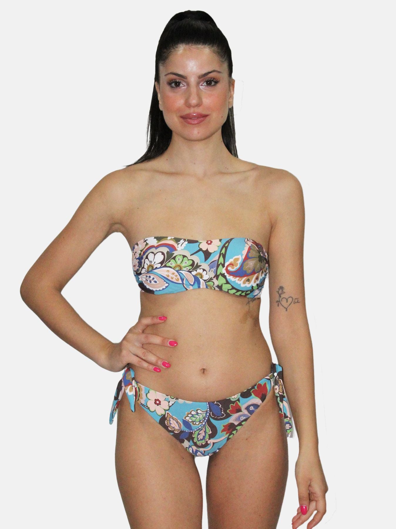 Reggiseno bikini Fascia Preformata Donna FD 300SLIPD Olivia evabiancheria