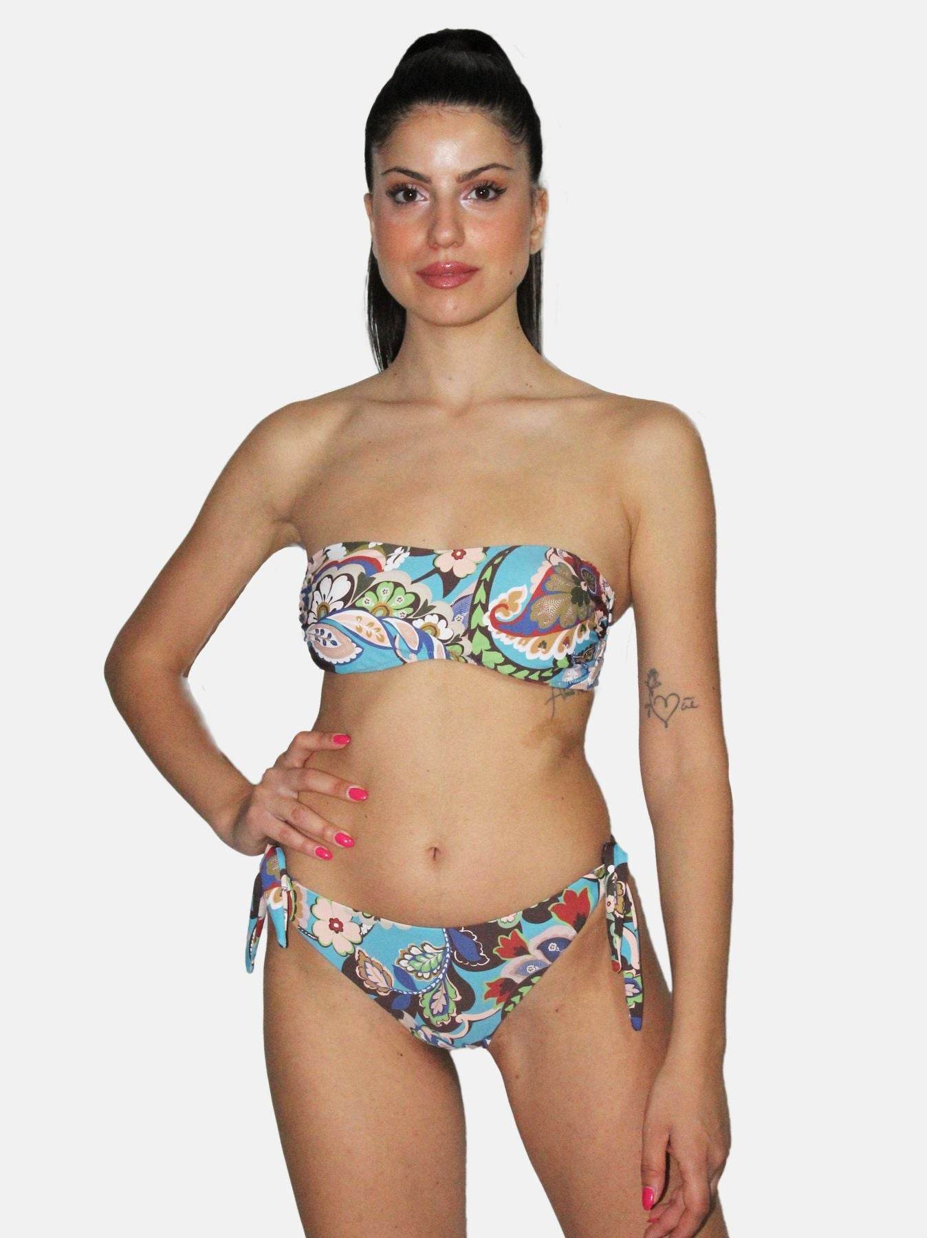 Reggiseno bikini Fascia Preformata Donna FD 300SLIPD Olivia - evabiancheria