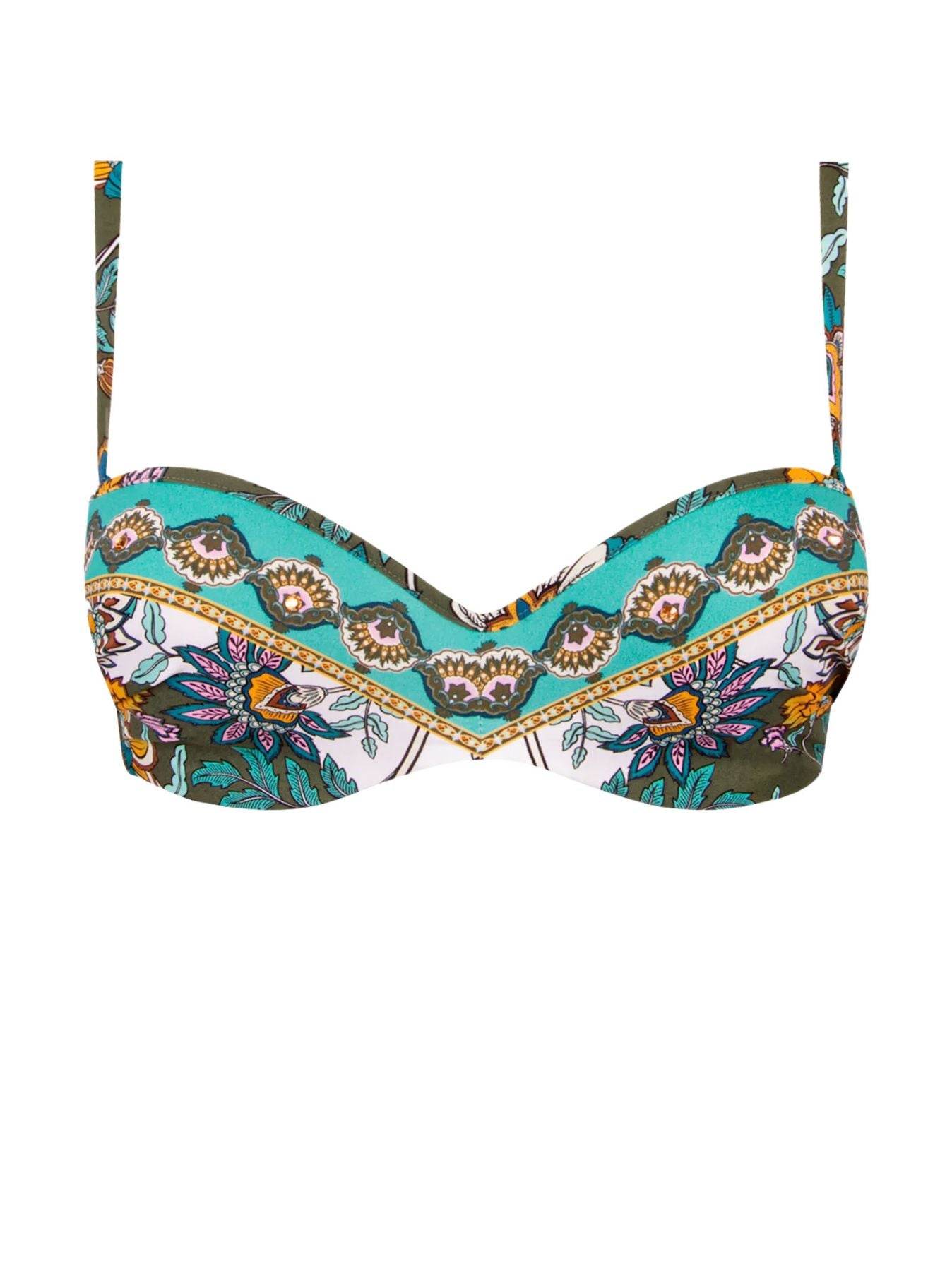 Reggiseno bikini Fascia Preformata Donna FLEUR PERSANE ABB5067 Lise Charmel - evabiancheria