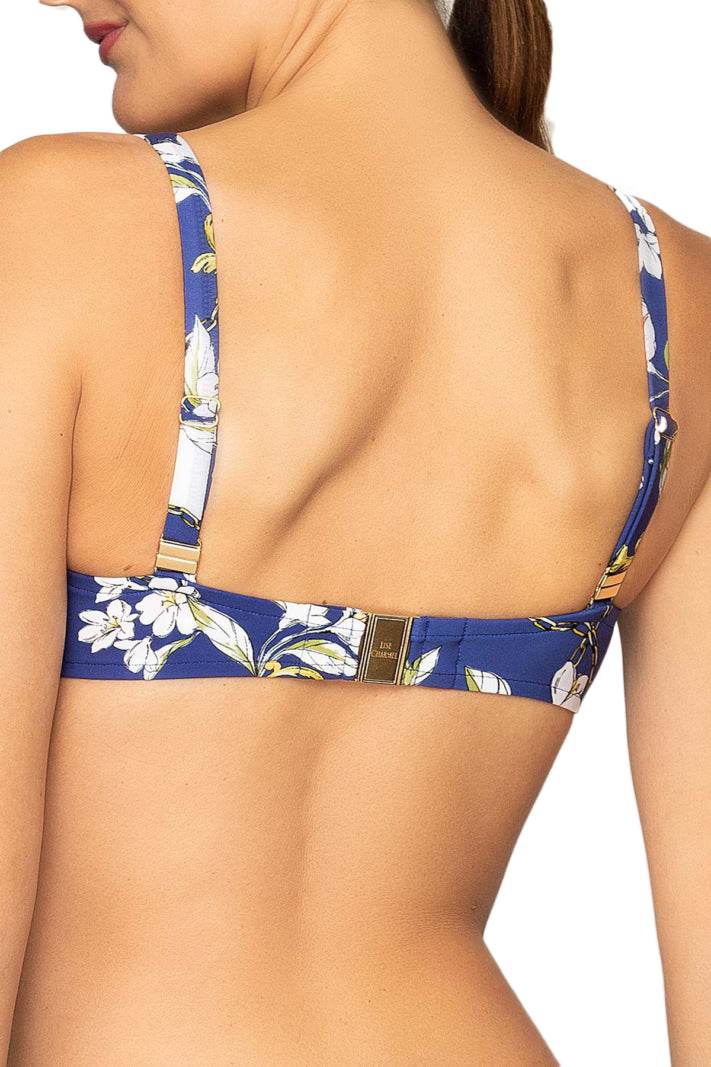 Reggiseno bikini Fascia Preformata Donna FOULARD RIVIERA ABA4033 Lise Charmel - evabiancheria