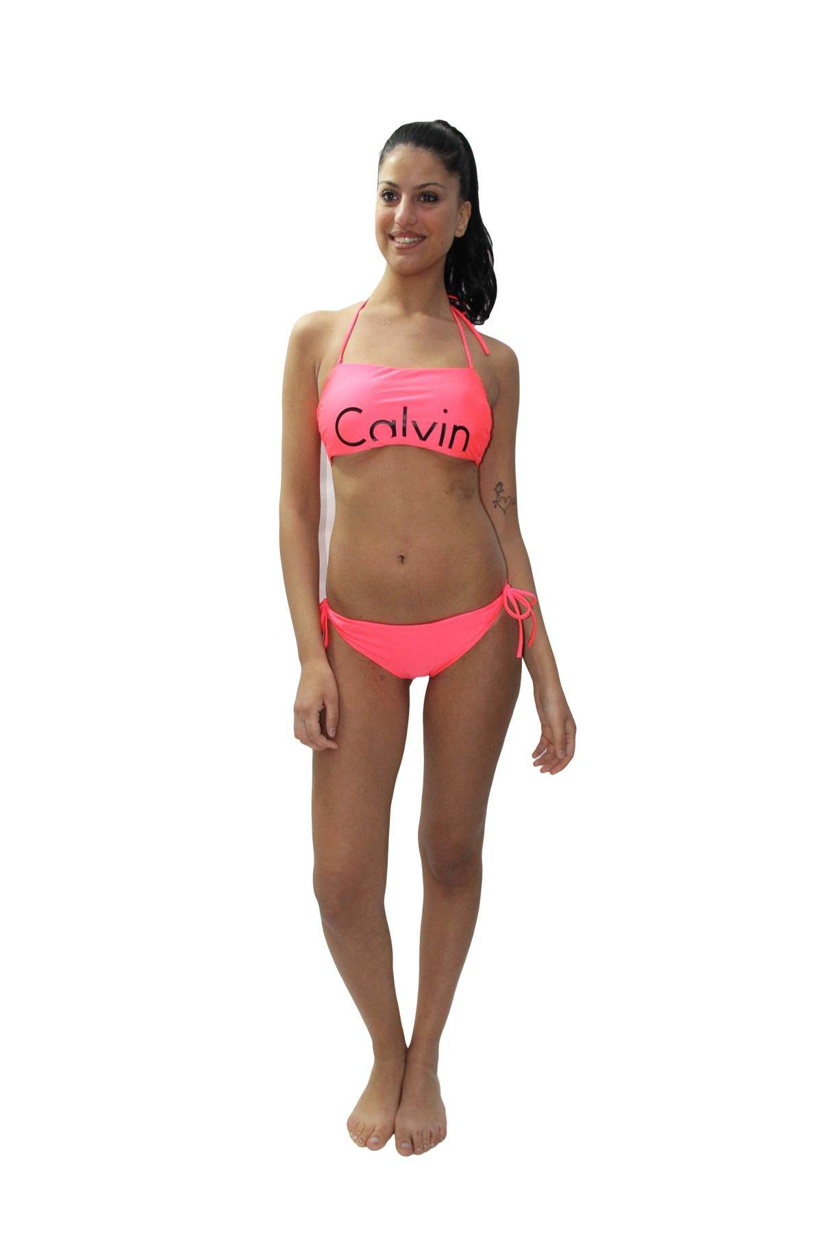 Reggiseno bikini Fascia Preformata Donna KV00005 Calvin Klein - evabiancheria