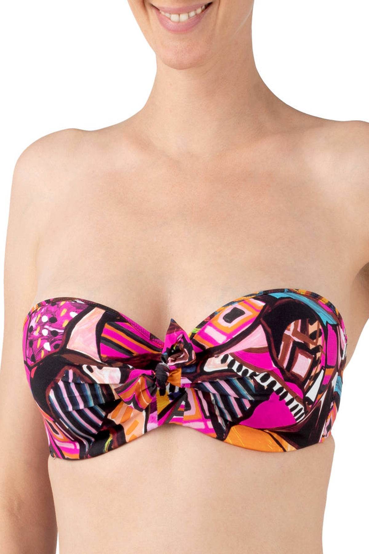 Reggiseno bikini Fascia Preformata Donna L ART PREMIERE EBA7142 ANTIGEL - evabiancheria