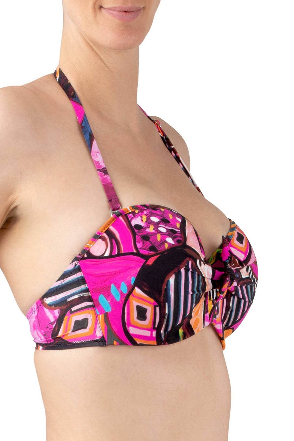 Reggiseno bikini Fascia Preformata Donna L ART PREMIERE EBA7142 ANTIGEL - evabiancheria