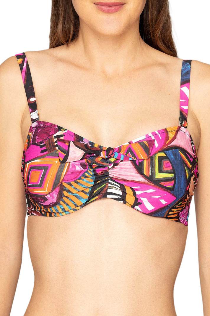 Reggiseno bikini Fascia Preformata Donna L ART PREMIERE FBA7442 ANTIGEL - evabiancheria