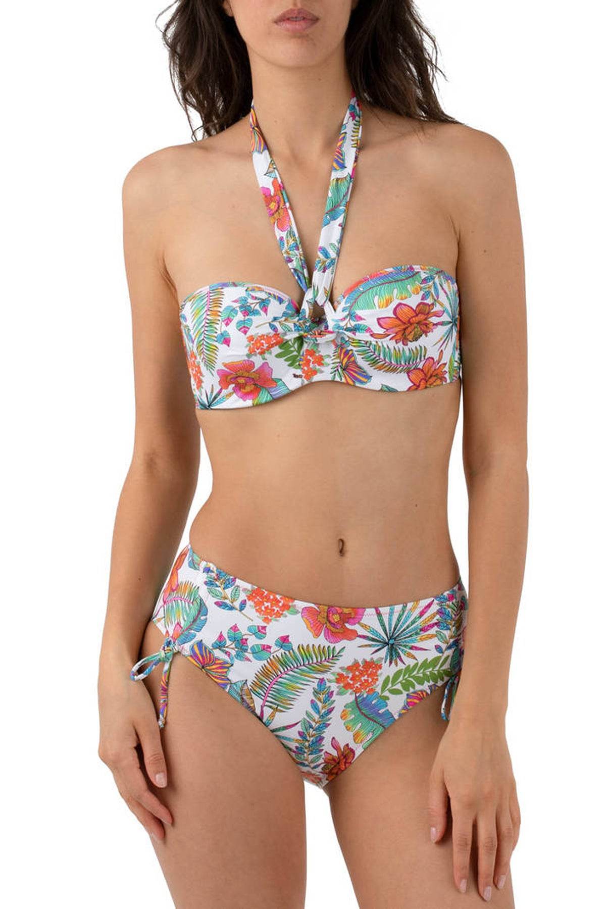 Reggiseno bikini Fascia Preformata Donna LA TROPICALE EBA7162 ANTIGEL - evabiancheria