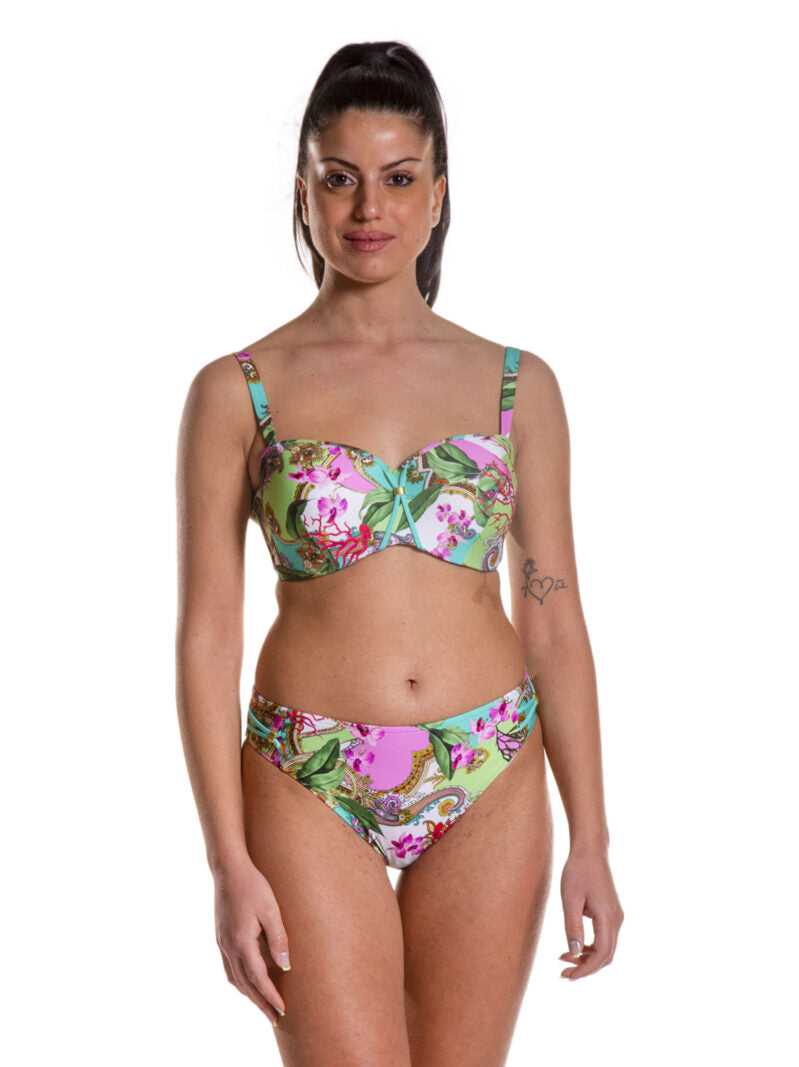 Reggiseno bikini Fascia Preformata Donna SPLENDEUR ORCHIDEE ABB5453 Lise Charmel evabiancheria