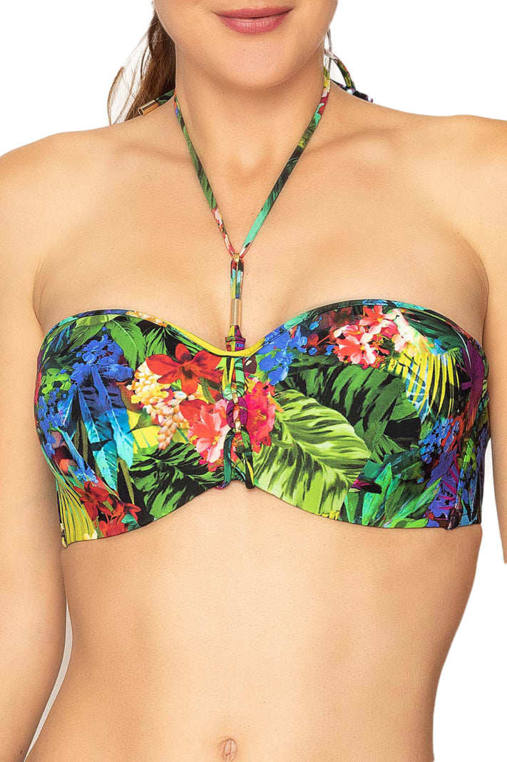 Reggiseno bikini Fascia Preformata Donna SUBLIME AMAZONE ABA5436 Lise Charmel evabiancheria