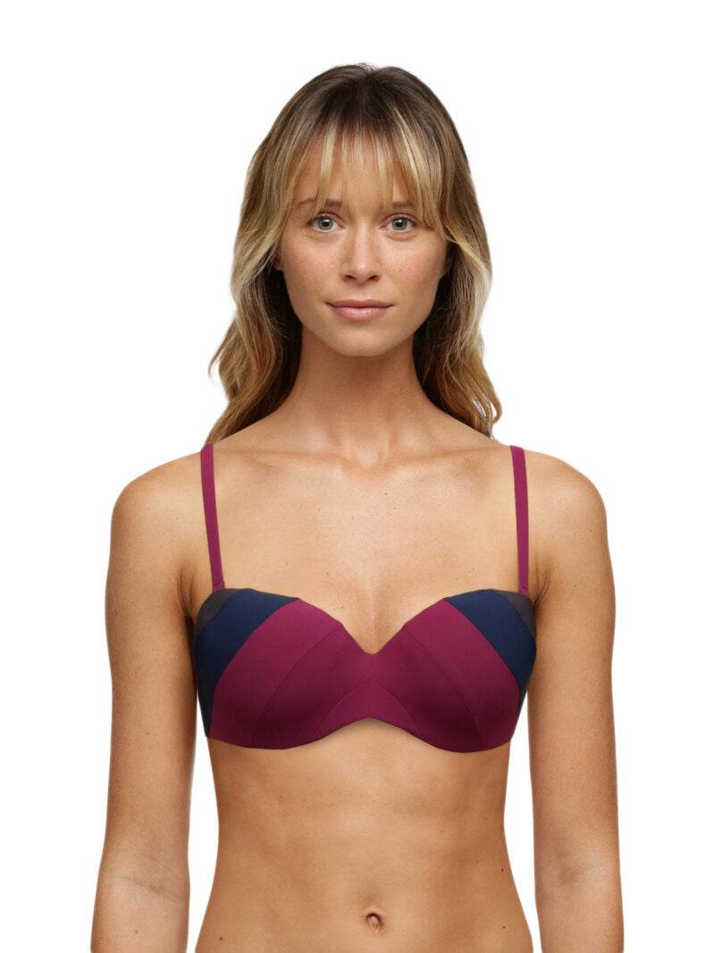 Reggiseno bikini Fascia Preformata Donna ULTRAMARINE C13H20 Chantelle - evabiancheria