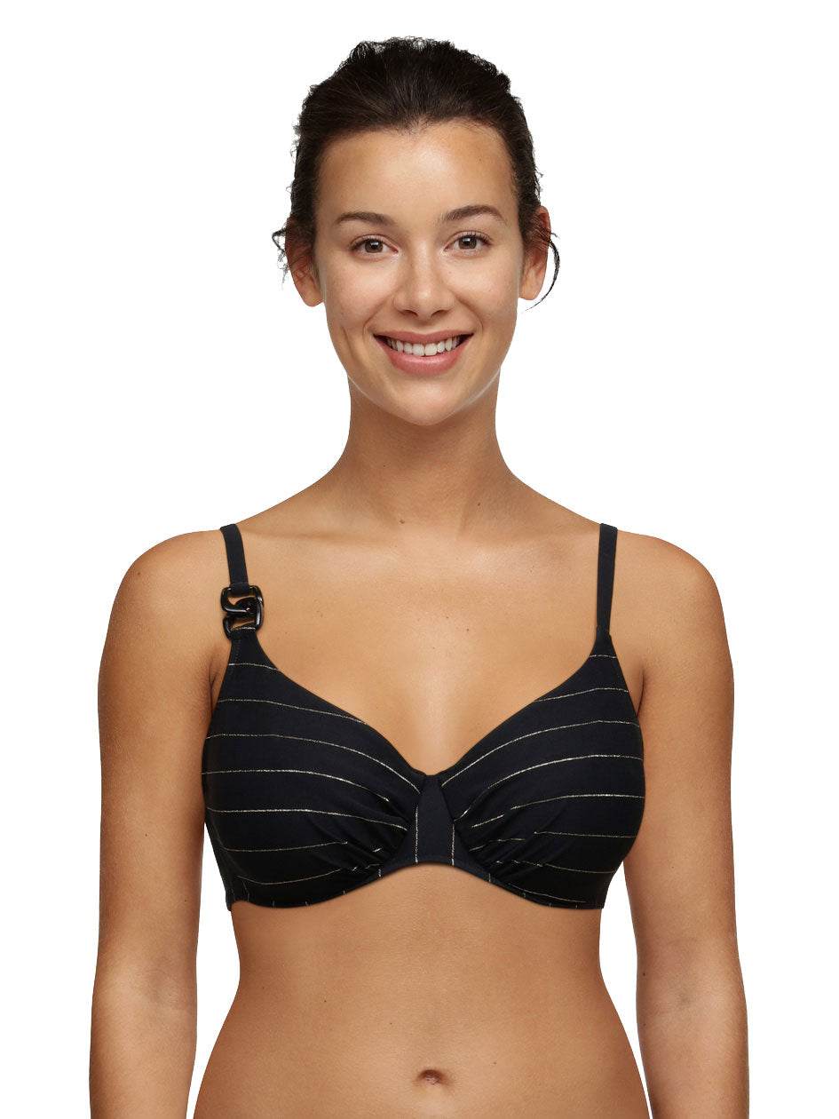 Reggiseno bikini Sfoderato con ferretto Donna BLACK SUN C17J10 Chantelle - evabiancheria