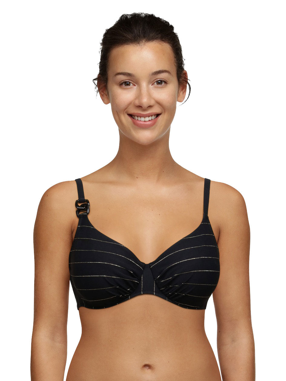 Reggiseno bikini Sfoderato con ferretto Donna BLACK SUN C17J10 Chantelle evabiancheria