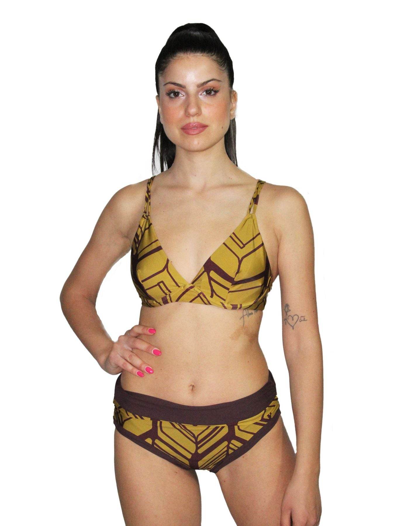 Reggiseno bikini Sfoderato con ferretto Donna EO 505 Olivia - evabiancheria