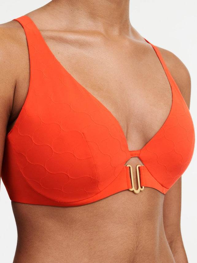 Reggiseno bikini Sfoderato con ferretto Donna Glow C15T10 P4 Chantelle - evabiancheria
