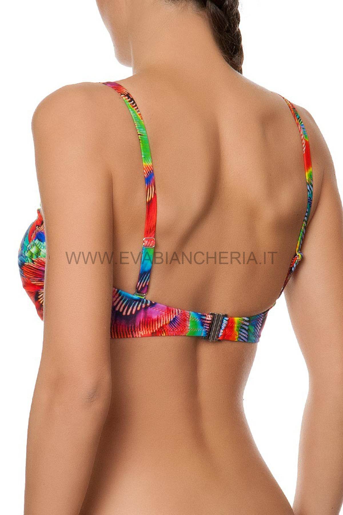 Reggiseno bikini Sfoderato con ferretto Donna LA SOLARMANIA FBA7458 ANTIGEL - evabiancheria