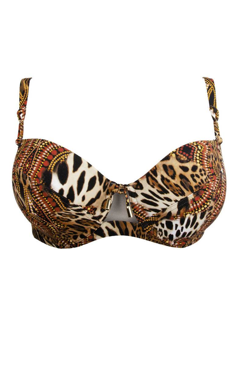 Reggiseno bikini Sfoderato con ferretto Donna SPLENDEUR FELINE ABB3543 Lise Charmel - evabiancheria