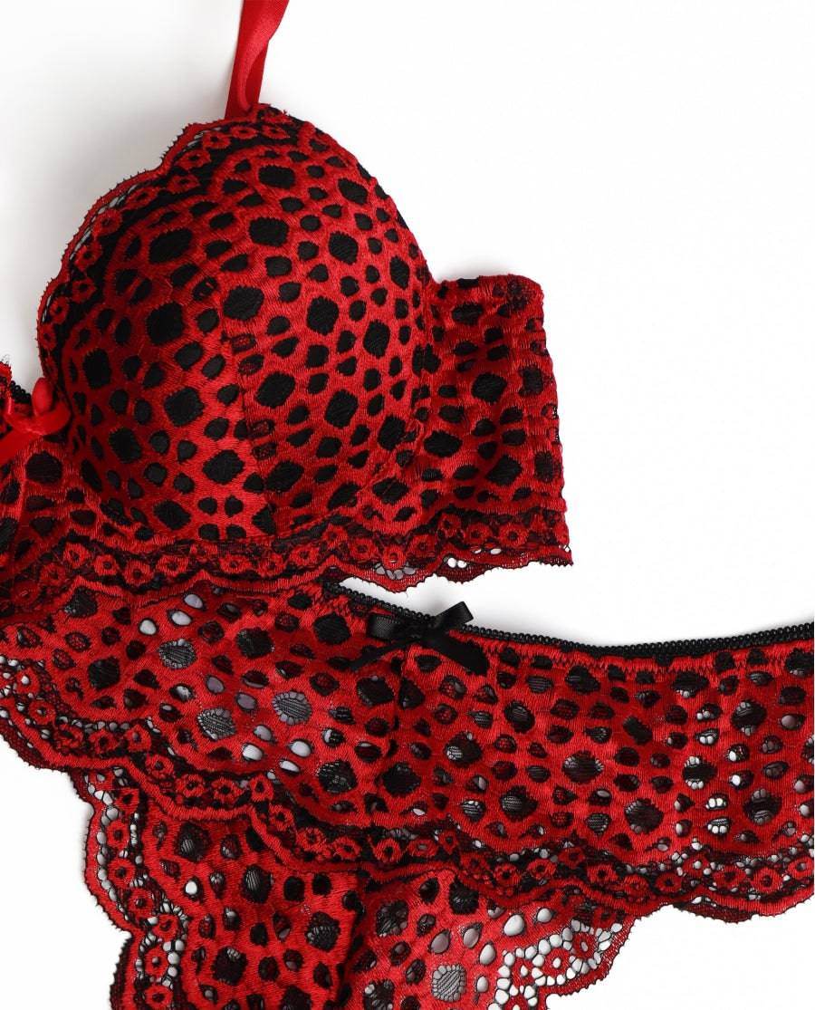 Reggiseno + brasiliano coordinato natalizio Donna 44585 Admas - evabiancheria