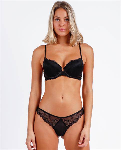 Reggiseno + brasiliano coordinato natalizio Donna 44636 Admas evabiancheria