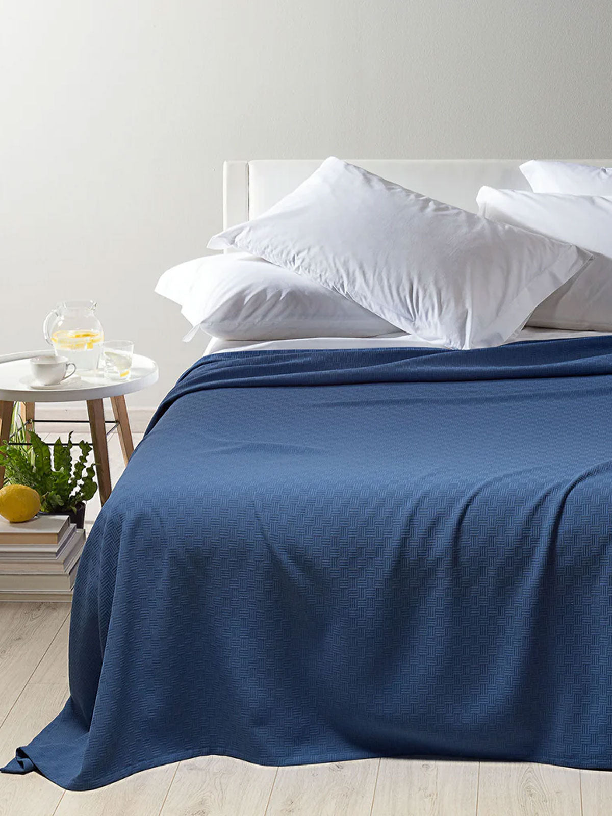 Copriletto Tinta Unita Biancheria Rodeo Cprt Caleffi