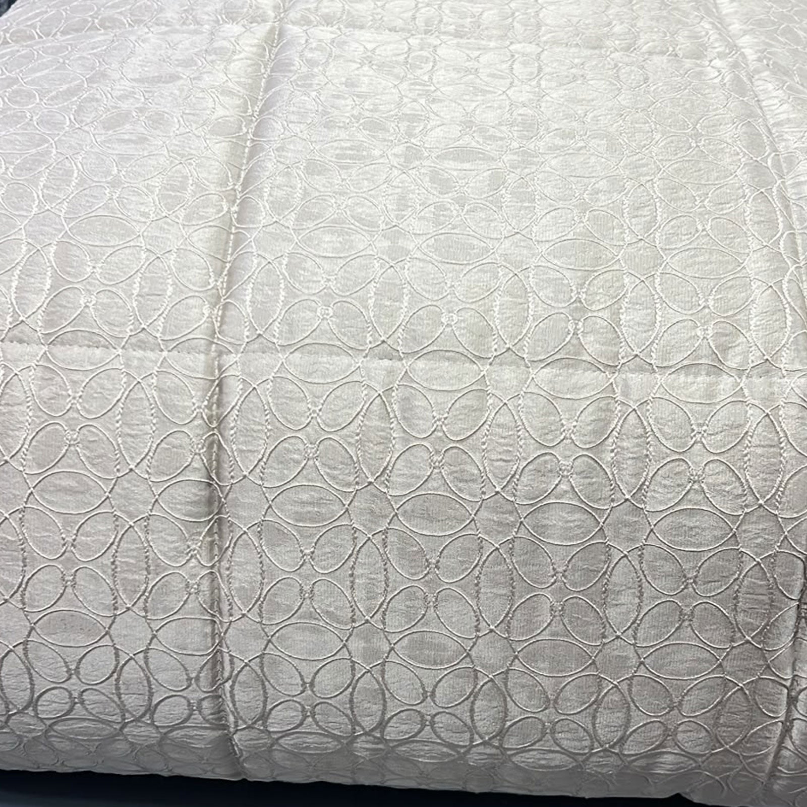 Trapunta jacquard Biancheria Cerchio Trap Eva Home