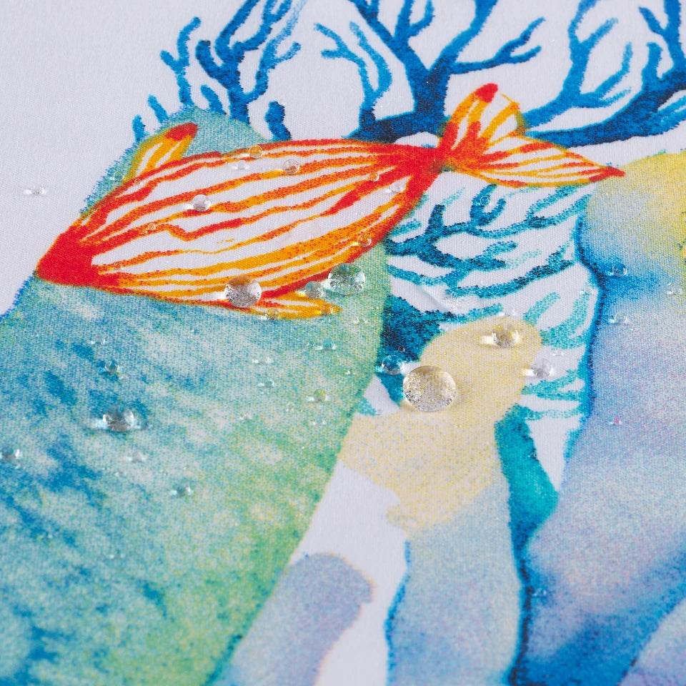 Tovaglia Stampato Biancheria Marea Bianca Tov Mae - evabiancheria