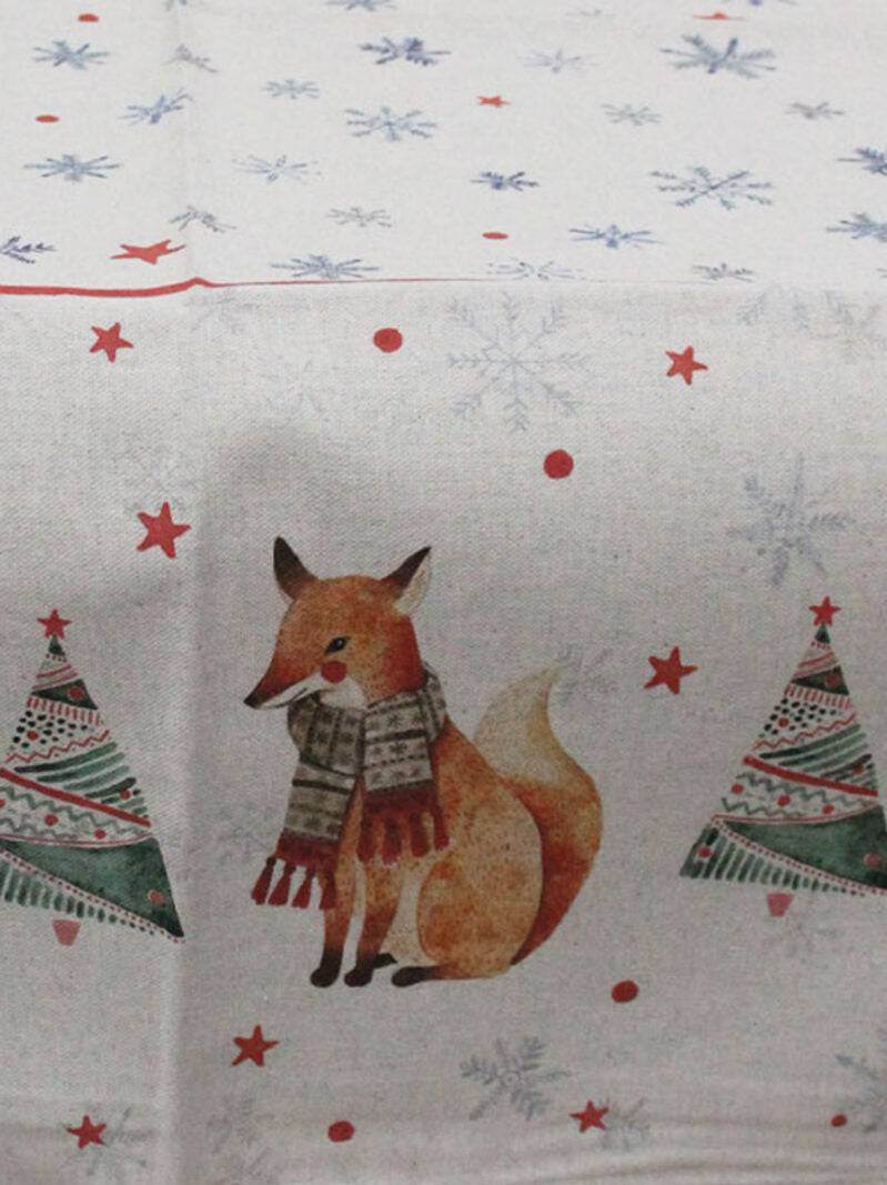 Runner stampato natalizio Biancheria KA0859 0101 Mae - evabiancheria