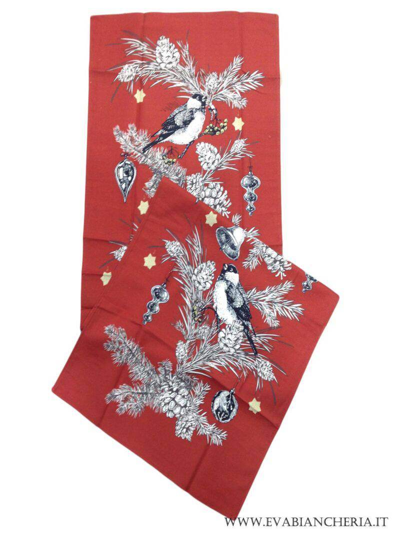 Runner stampato natalizio Biancheria WINTER RUNNER Tag House - evabiancheria