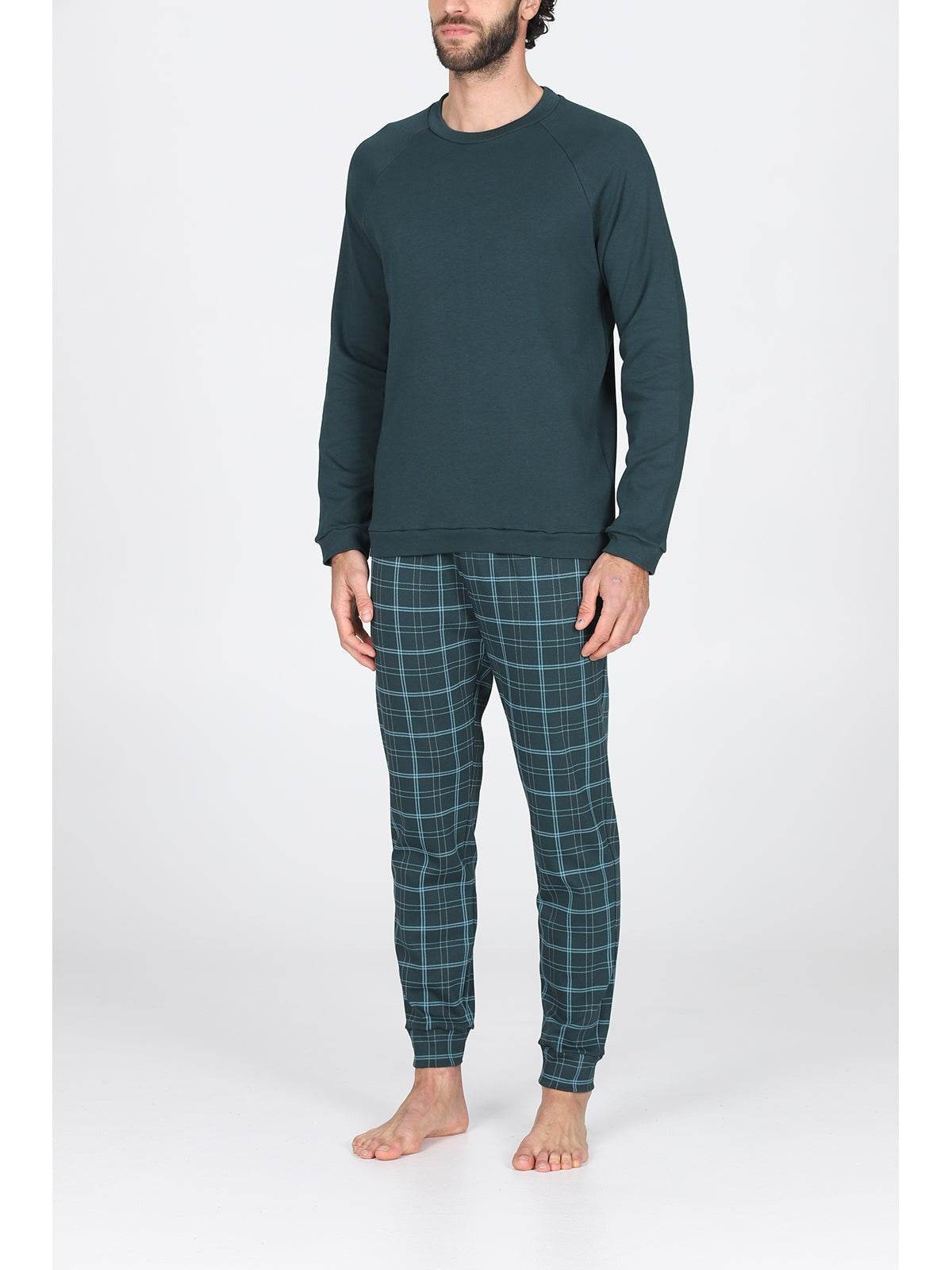 Pigiama Giro collo Uomo Gallipoli JAL194 Julipet - evabiancheria