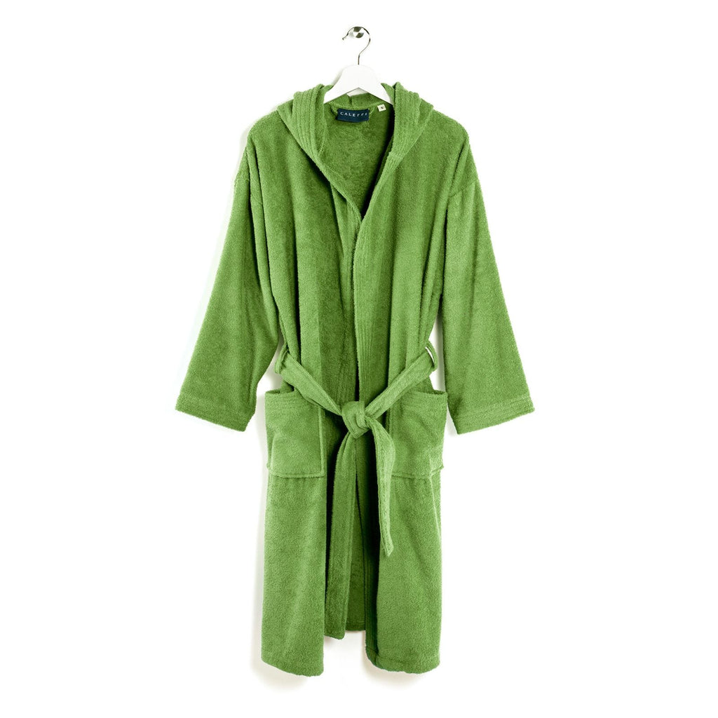 Bathrobe with hood Minorca Linen Acc Caleffi