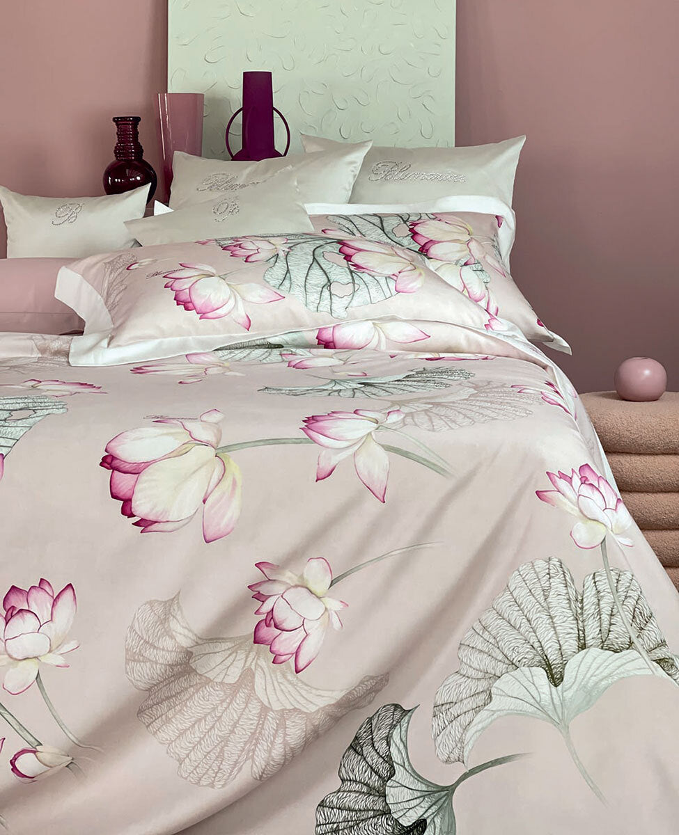 Lenzuola Stampato Biancheria Loto cplz Blumarine Home