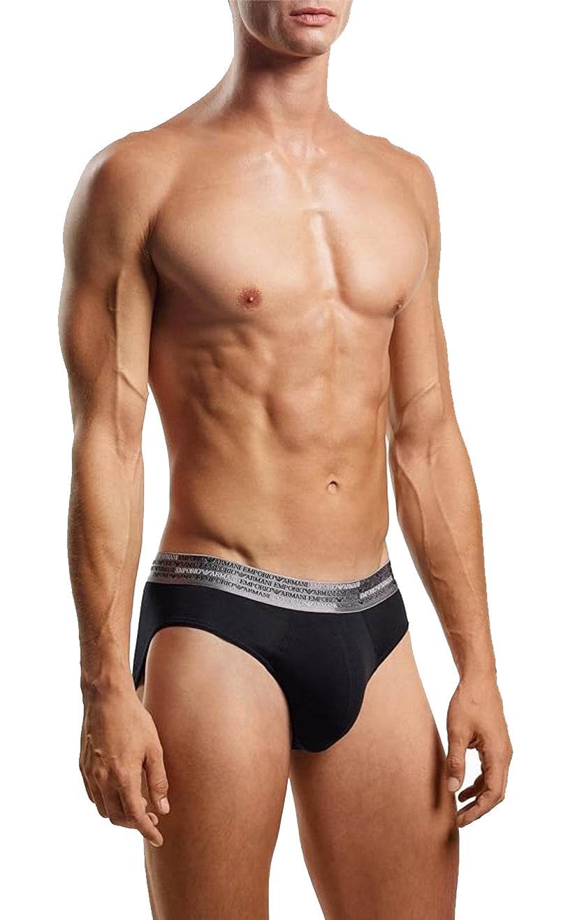 Slip Bi-pack Uomo AF18544 EM000251 Emporio Armani - evabiancheria