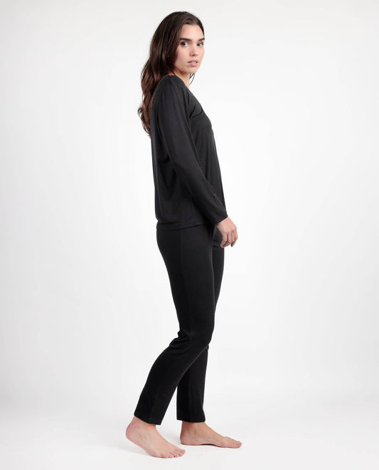 Pigiama scollo V Donna 63646 Admas - evabiancheria