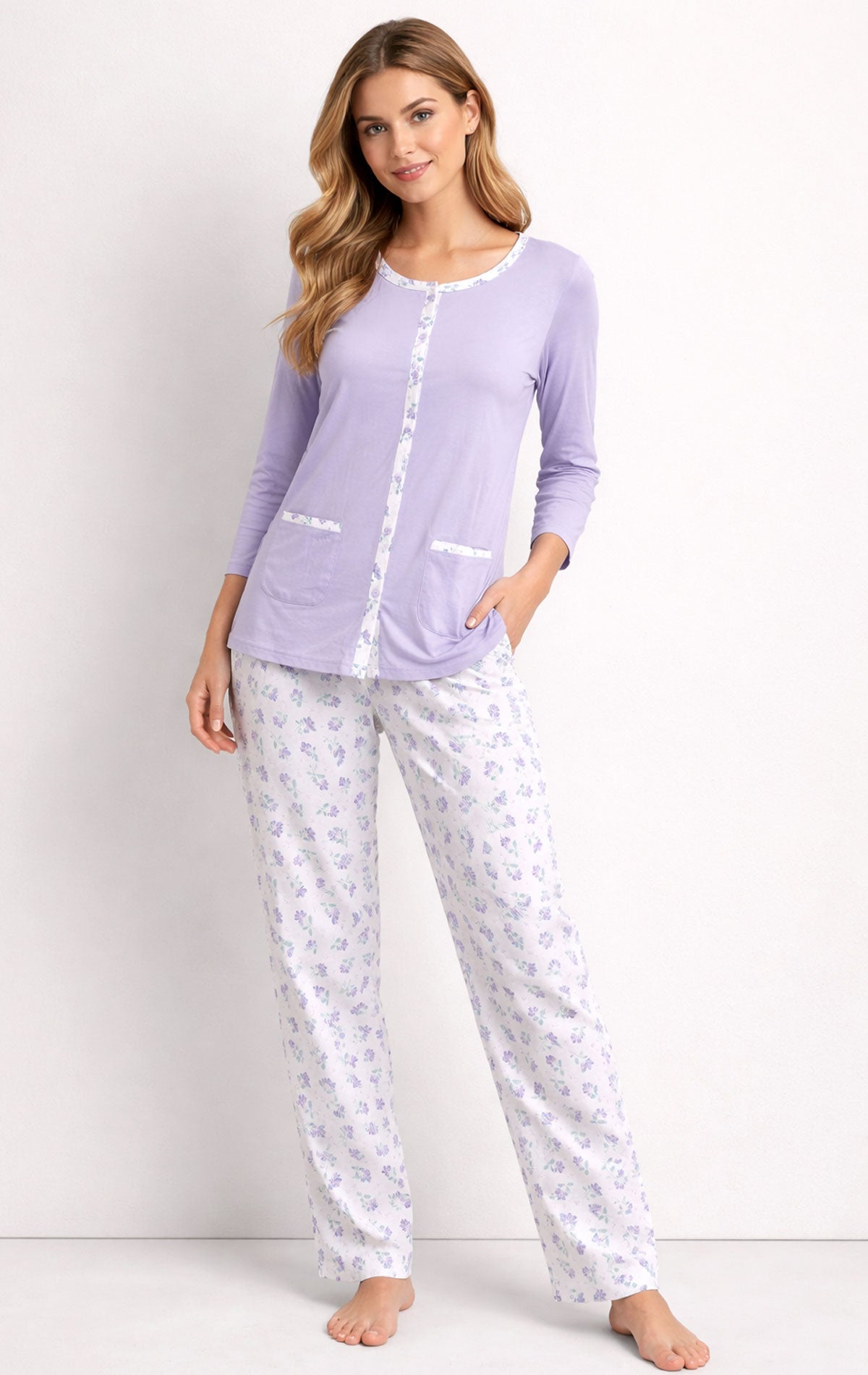 Pigiama Lungo Donna L0EQH TU Lovable