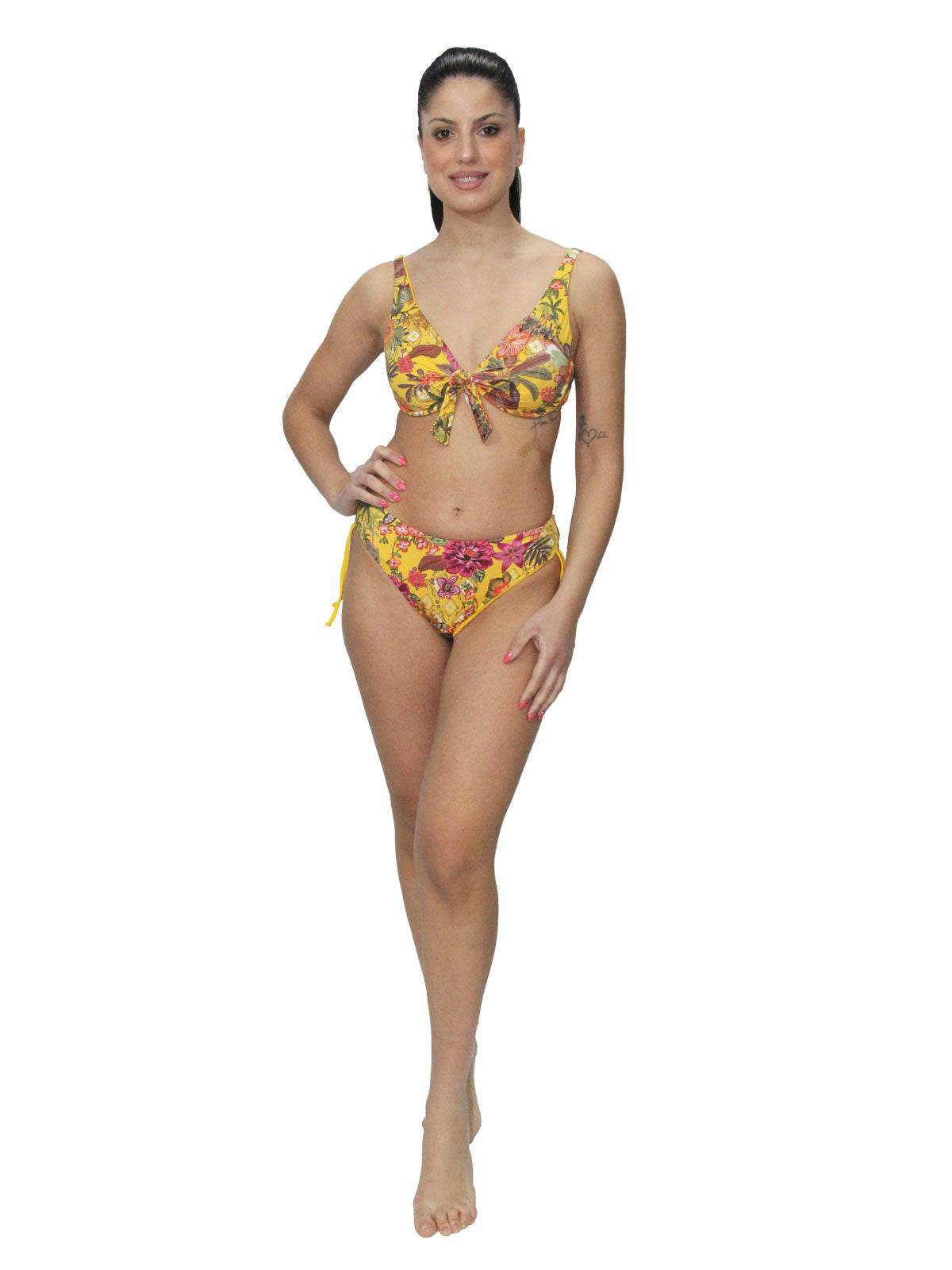 Bikini Sfoderato con ferretto Donna H401 Huitre - evabiancheria