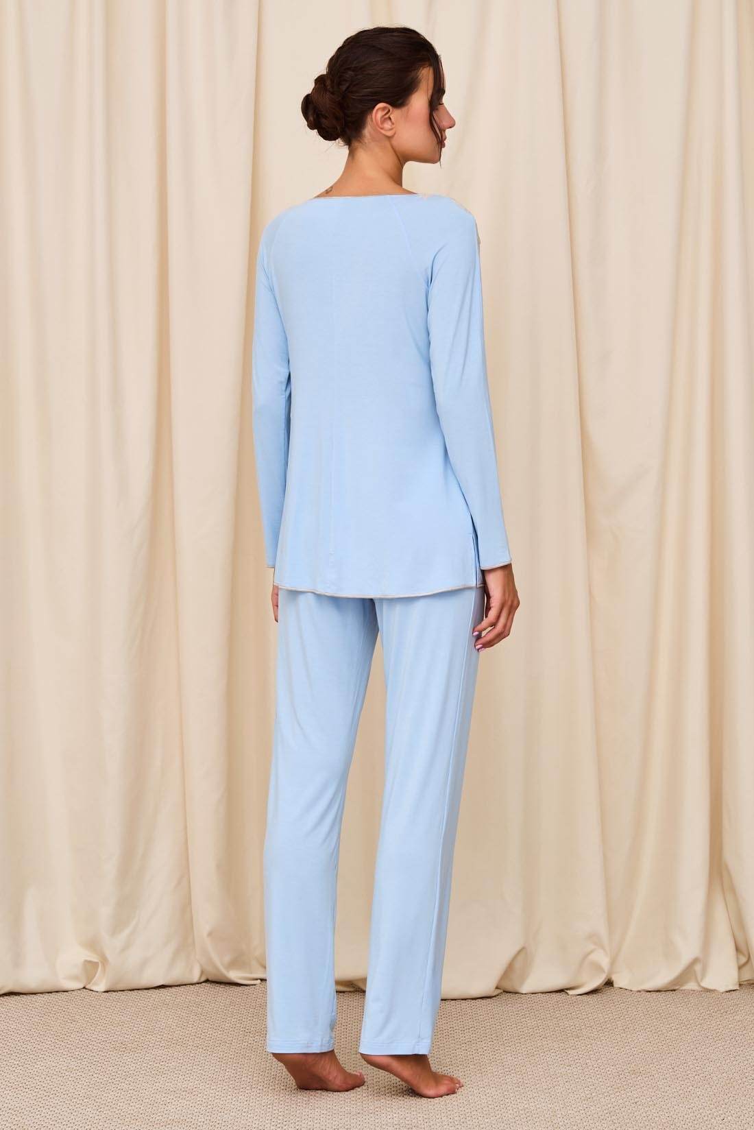 Pigiama Giro collo Donna Grenoble Paladini - evabiancheria