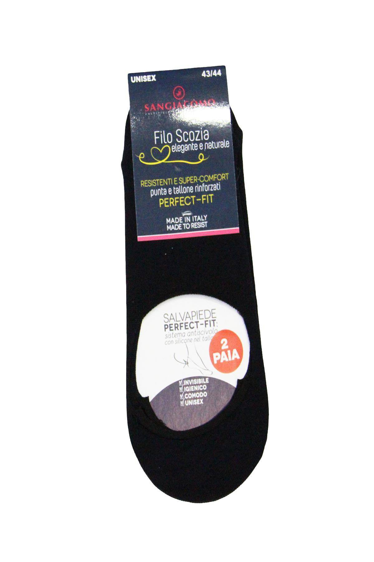 Salvapiedi Bi-pack Uomo UNISEX blu San Giacomo - evabiancheria