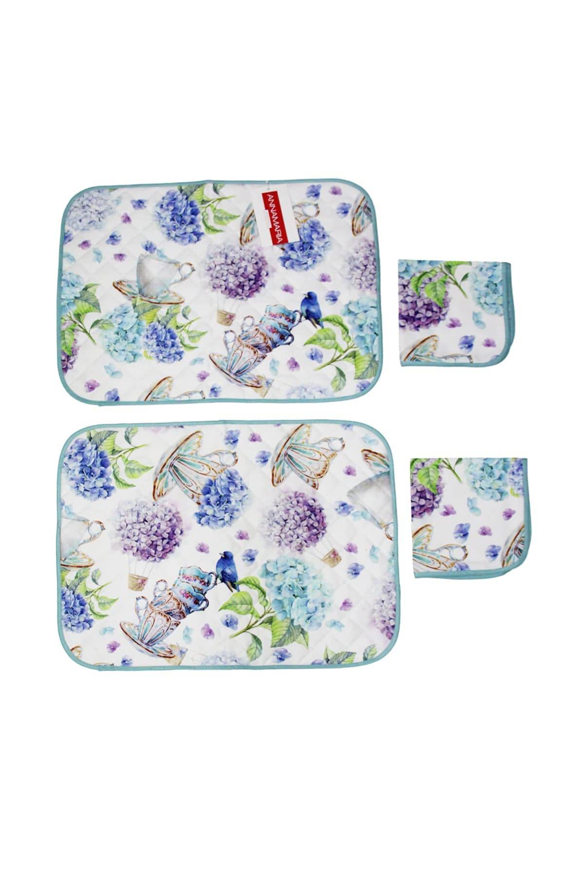 Set americano Stampato Biancheria 961 4208 Annamaria - evabiancheria