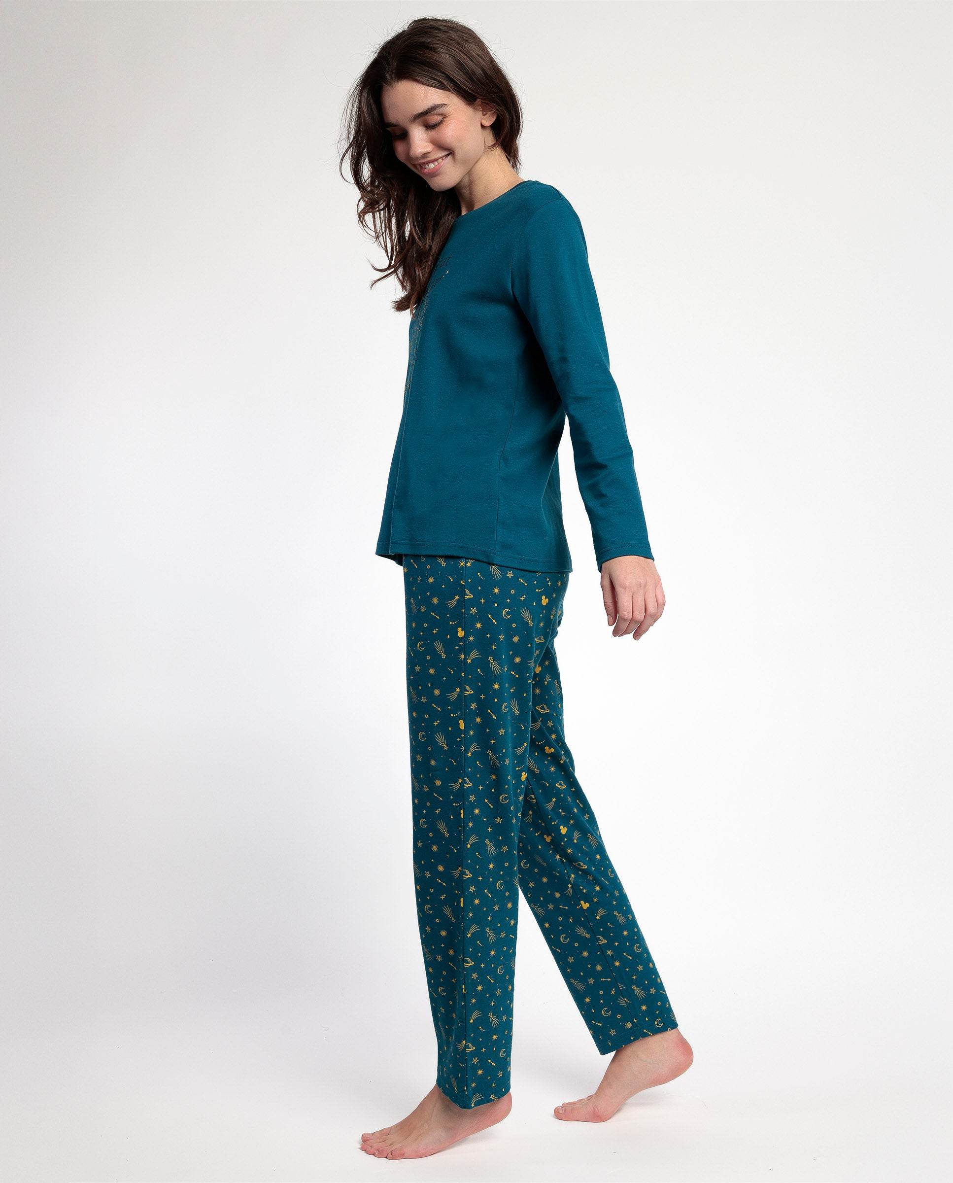 Pigiama Giro collo Donna 63661 Disney - evabiancheria