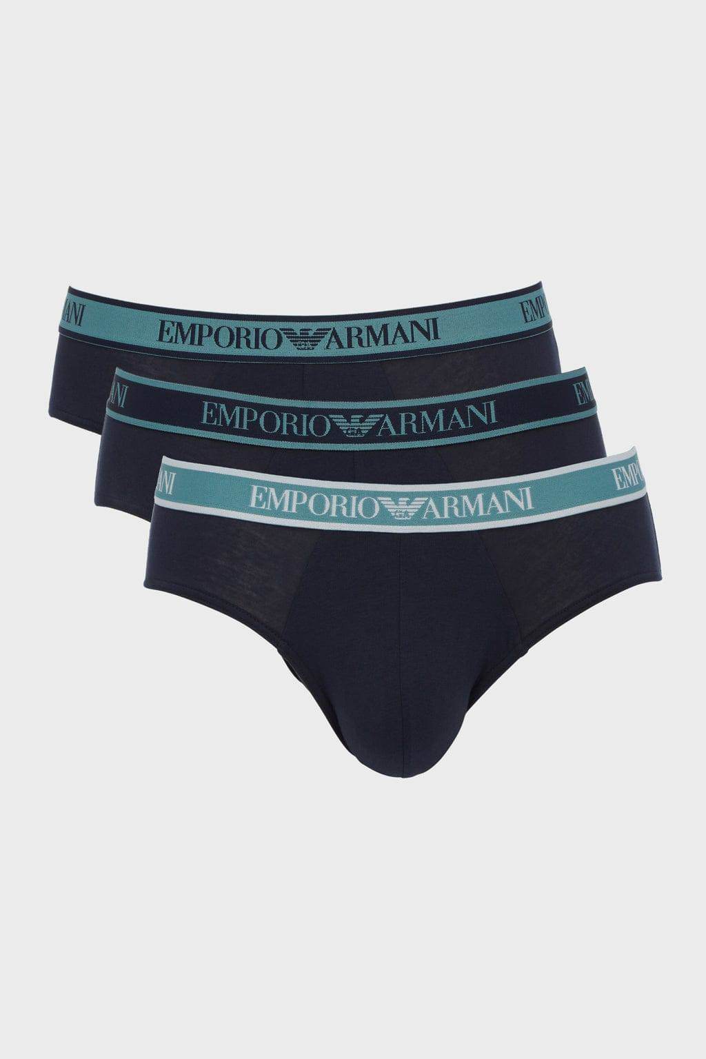 Slip 3-pack Uomo 3F717 111734 Emporio Armani - evabiancheria