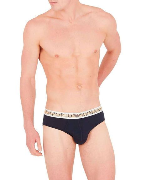 Slip 3-pack Uomo 3F723 111734 Emporio Armani evabiancheria