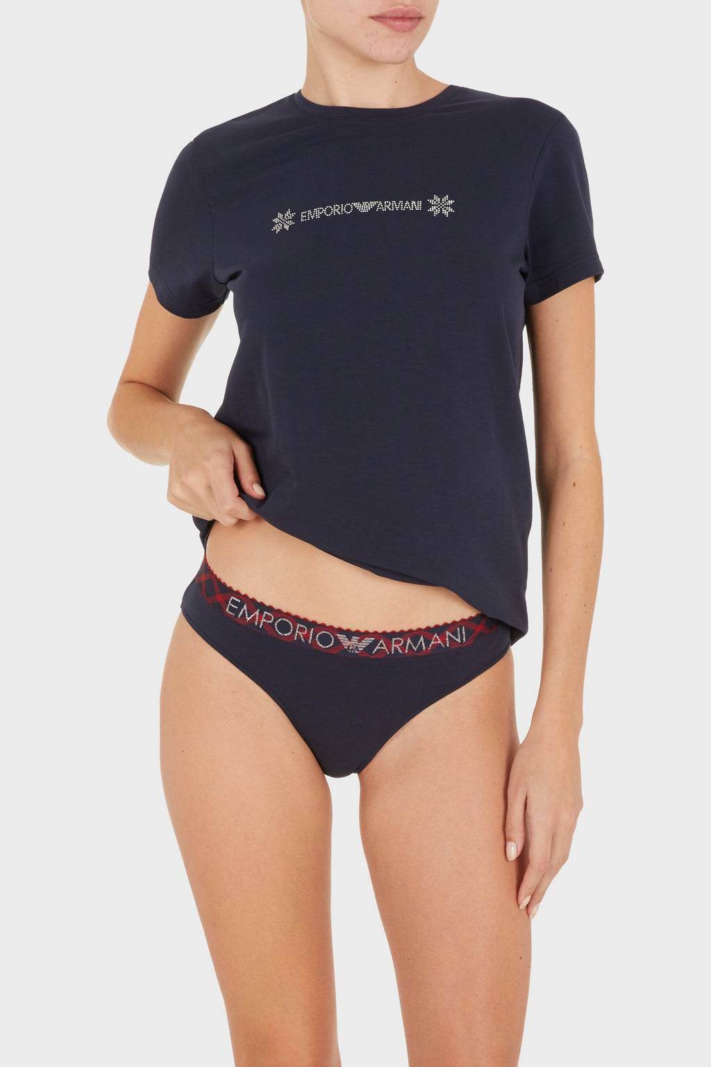 Slip Bi-pack Donna 3F225 163334 Emporio Armani - evabiancheria